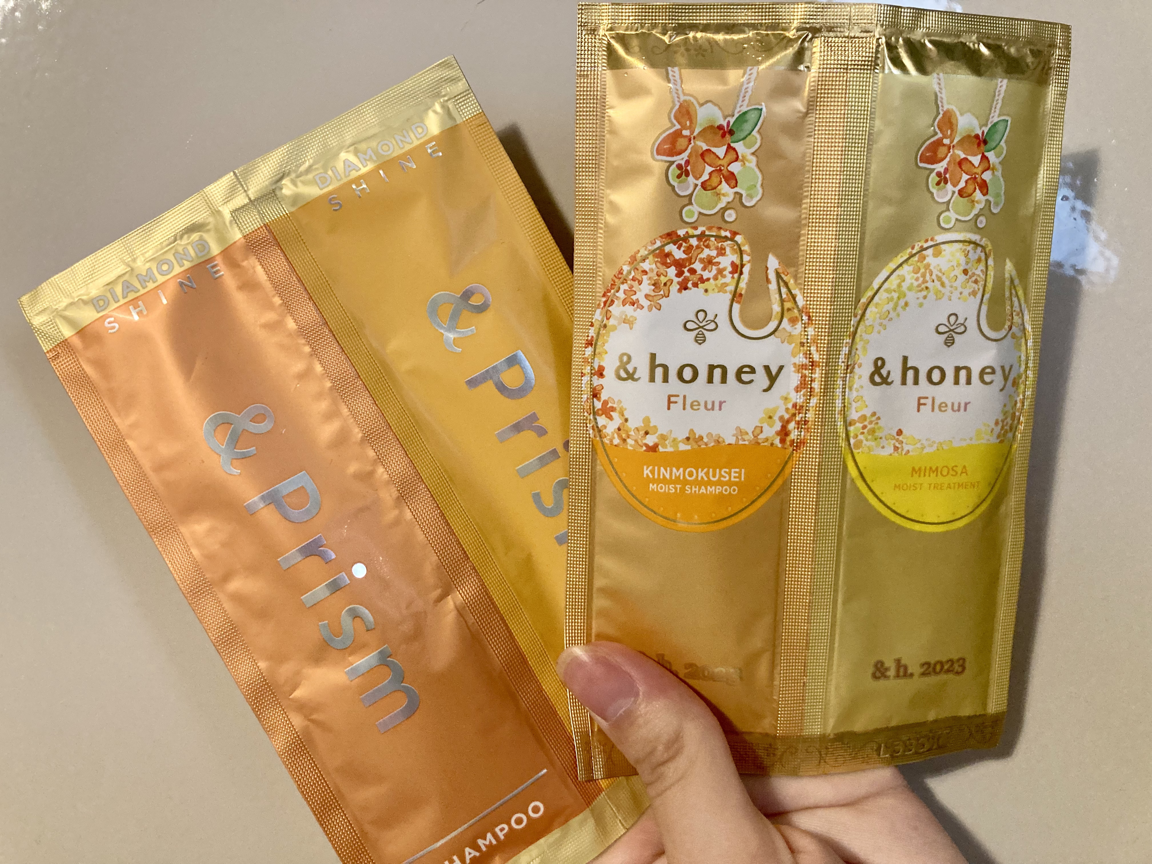 アンドハニー フルール シャンプー1.0 /アンドハニー フルール トリートメント2.0/&honey/市販シャンプーを使ったクチコミ（1枚目）