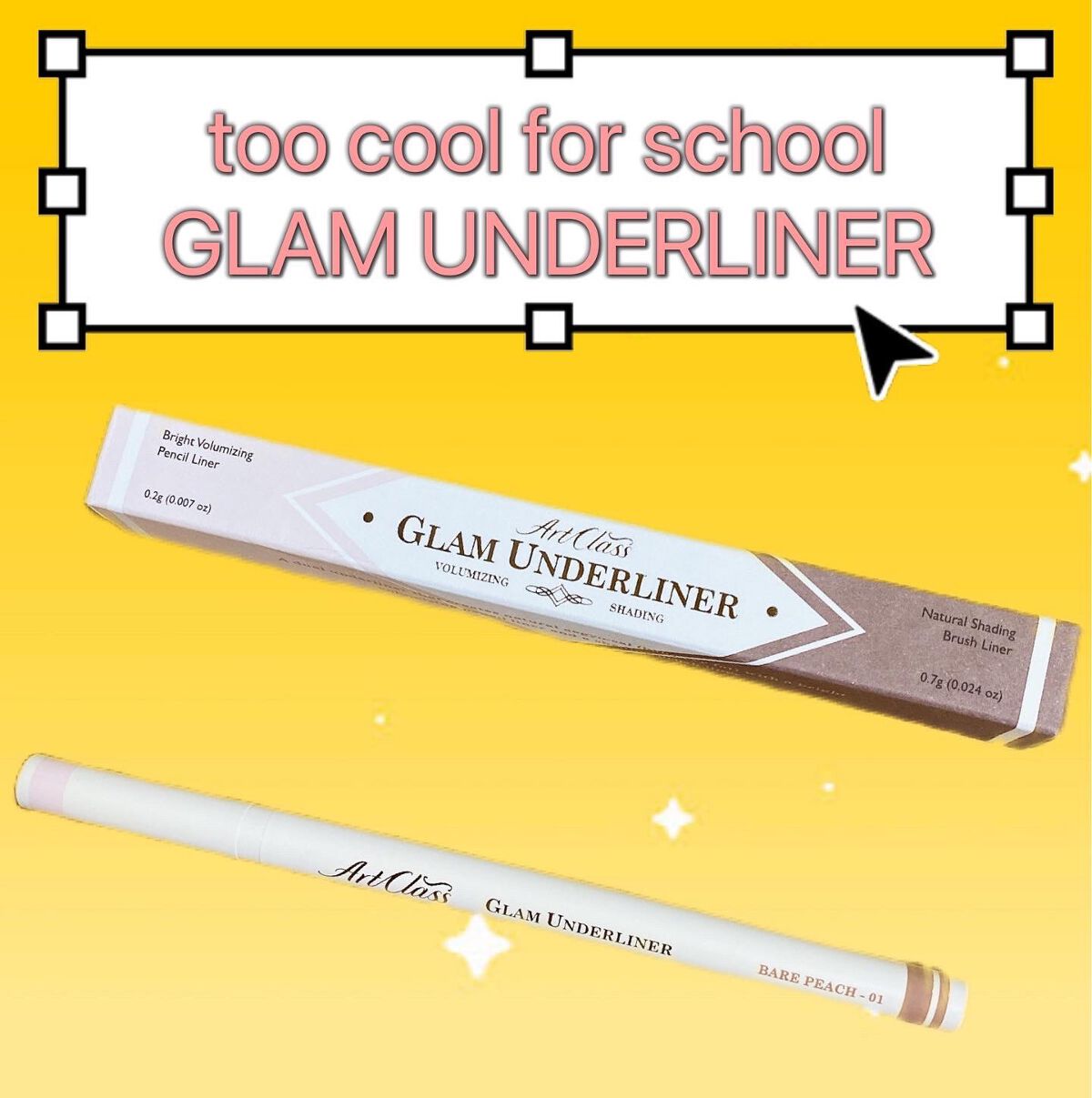 グラムアンダーライナー/too cool for school/ペンシルアイライナーを使ったクチコミ(1枚目)