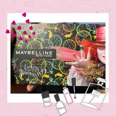 ポストカードアイシャドウパレット AL-1【限定コレクション】/MAYBELLINE NEW YORK/アイシャドウパレットを使ったクチコミ（1枚目）