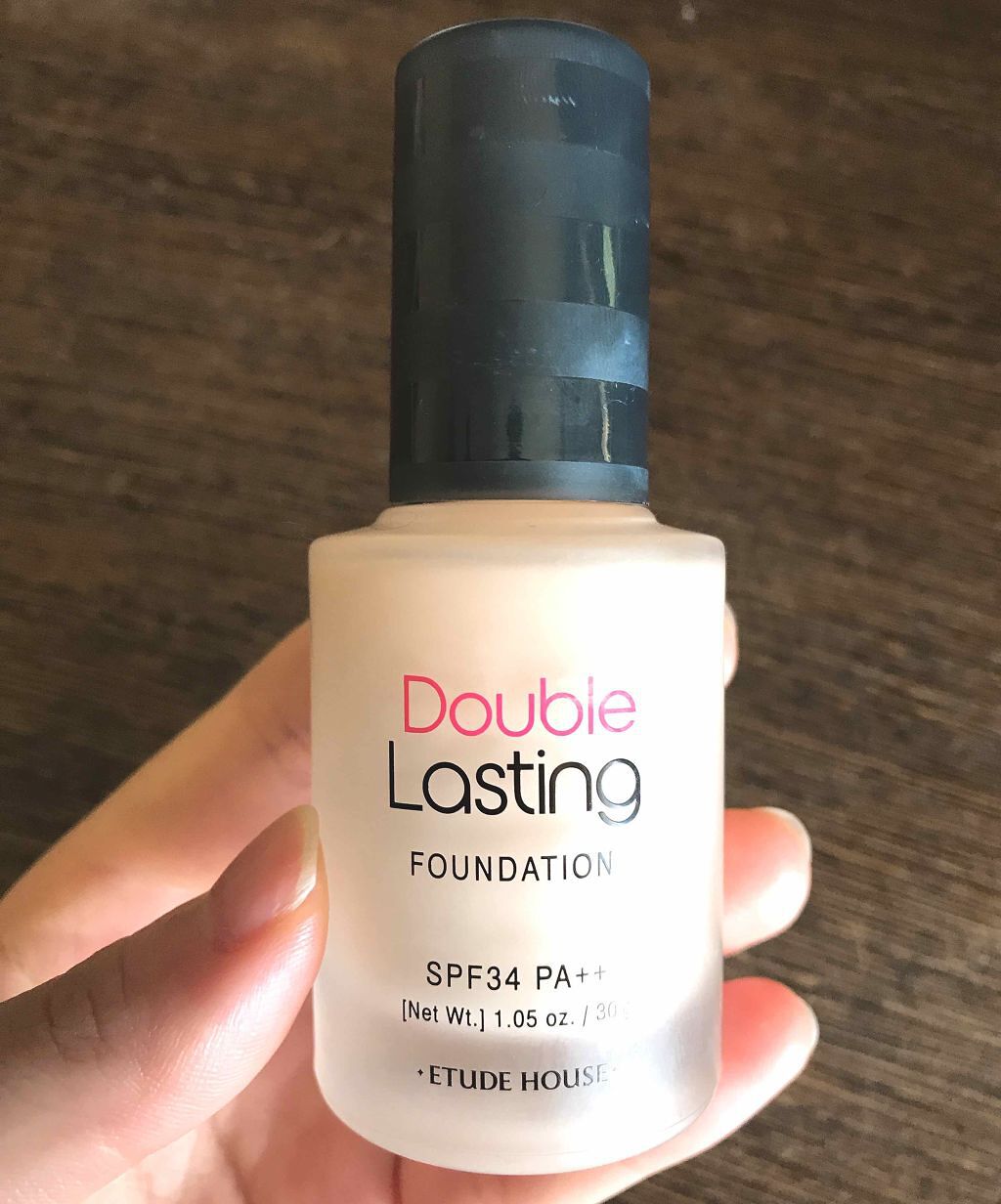 ダブルラスティング ファンデーション/ETUDE/リキッドファンデーションを使ったクチコミ(1枚目)