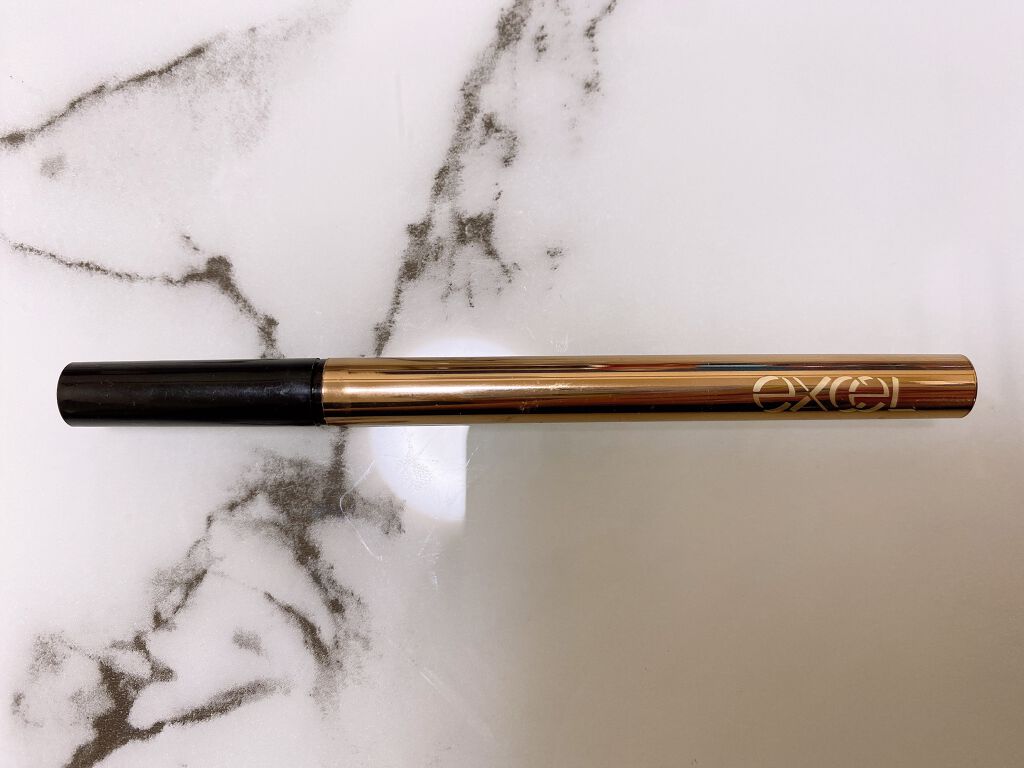 スキニーリッチライナー RL01 ブラック/excel/リキッドアイライナーを使ったクチコミ（1枚目）