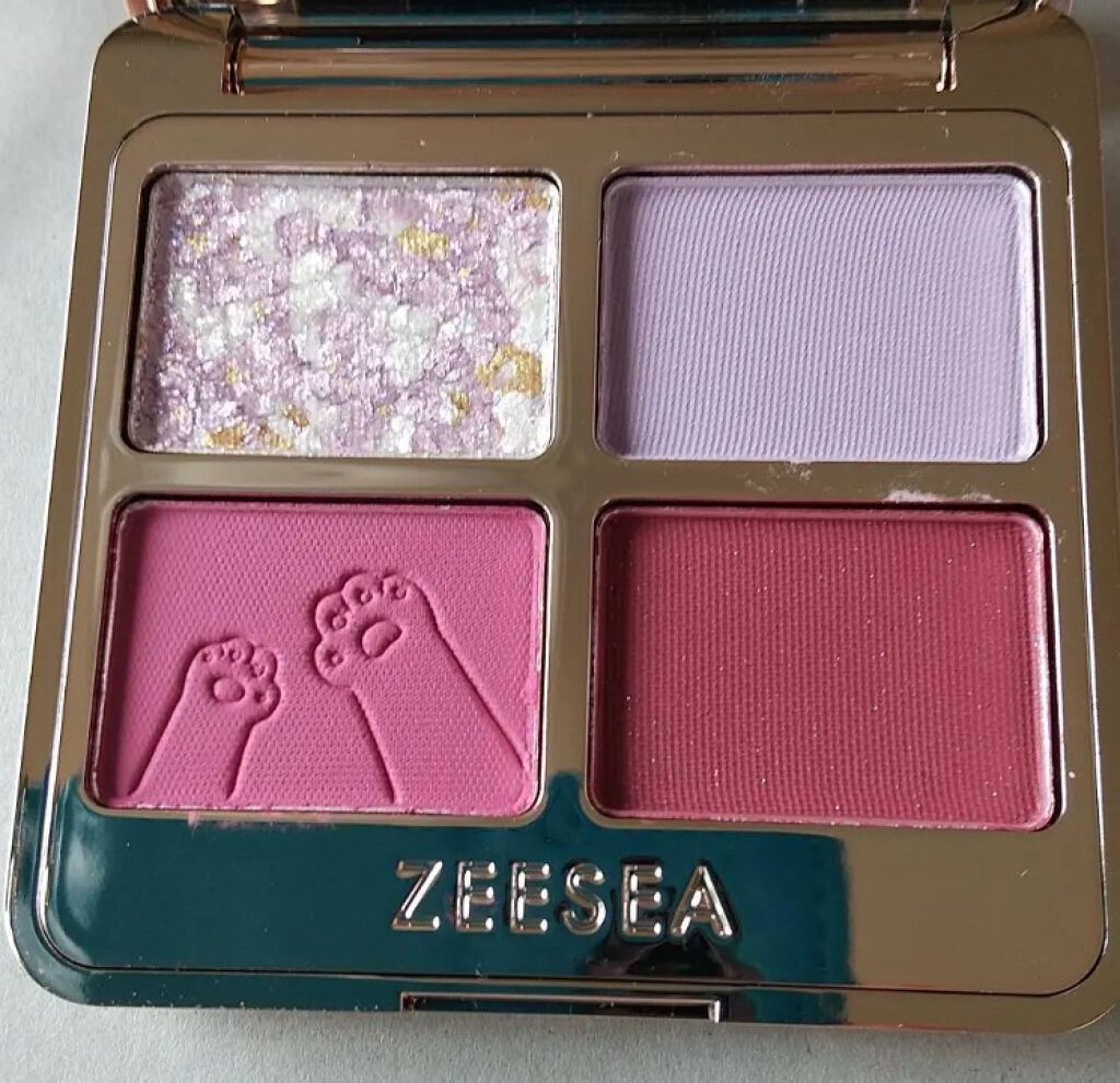 アニマルアイシャドウ(4シェード)/ZEESEA/アイシャドウパレットを使ったクチコミ(1枚目)