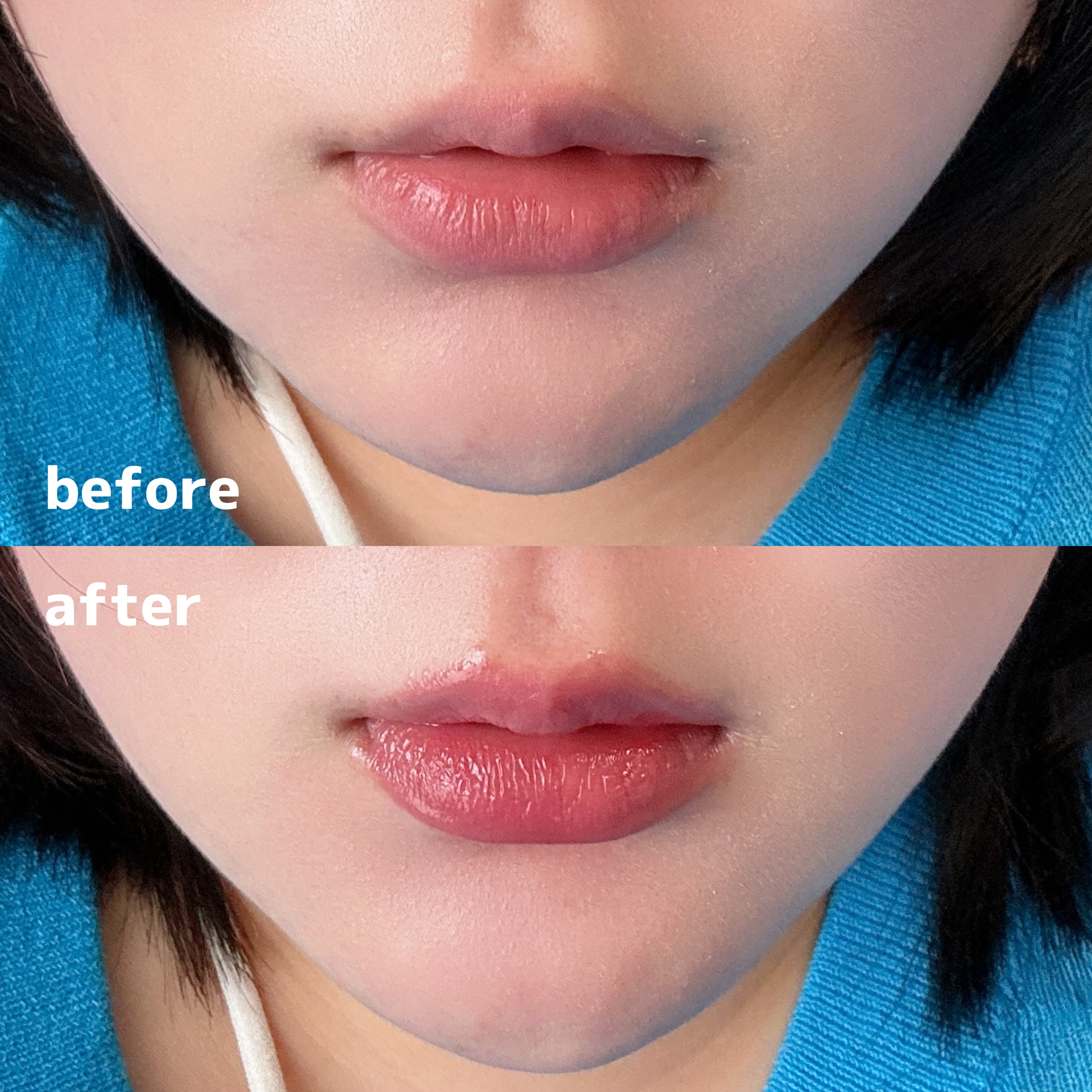 ゲットイットティントグレーズバーム/TONYMOLY/リップティントを使ったクチコミ（3枚目）