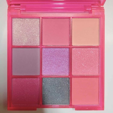 UR GLAM　BLOOMING EYE COLOR PALETTE/U R GLAM/パウダーアイシャドウを使ったクチコミ（2枚目）