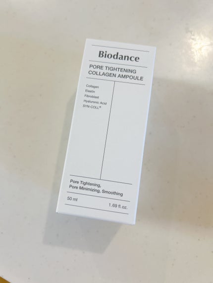ポアタイトニングコラーゲンアンプル/Biodance/美容液を使ったクチコミ(2枚目)