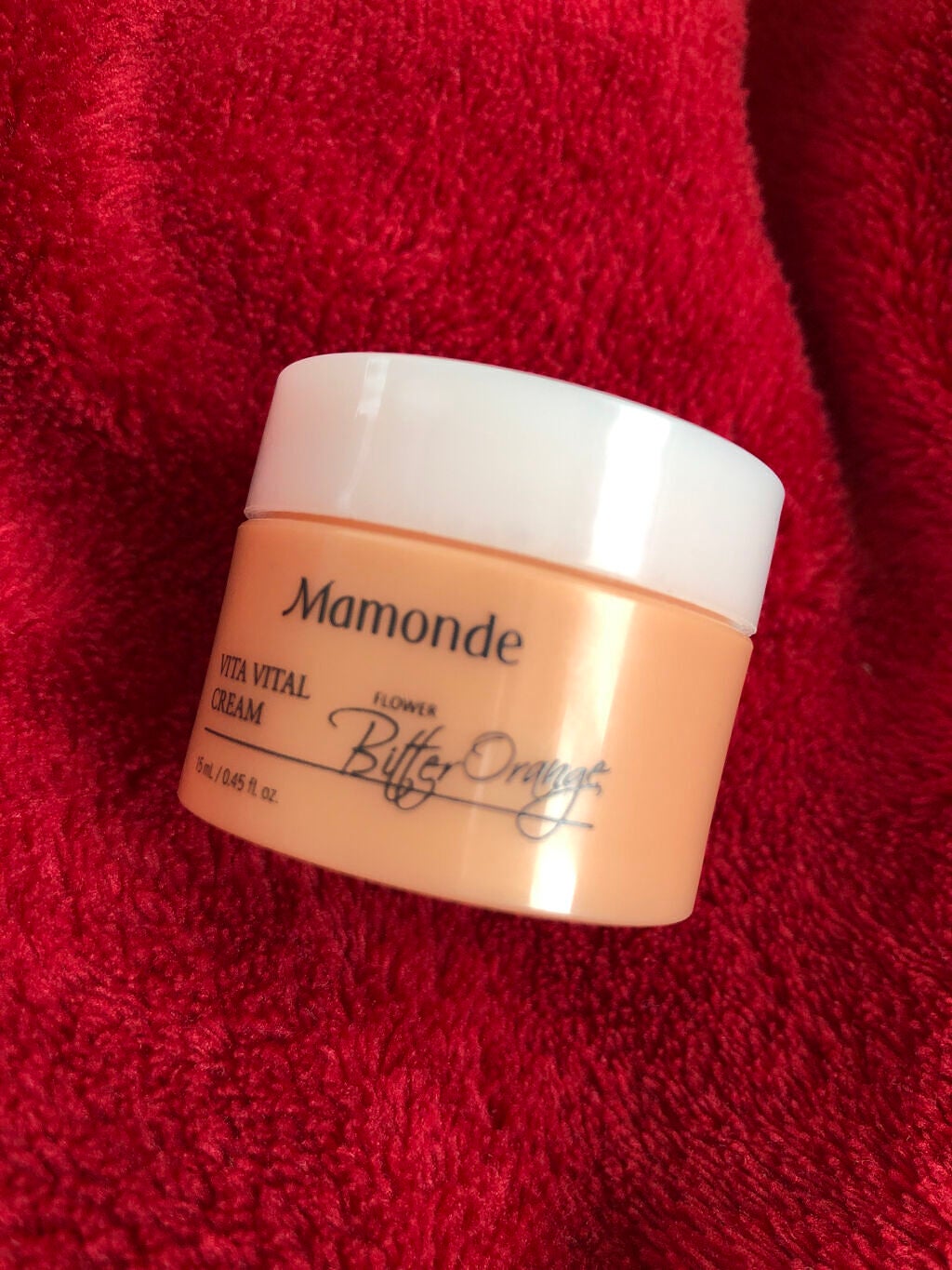 バイタルビタミンクリーム/Mamonde/フェイスクリームを使ったクチコミ(1枚目)