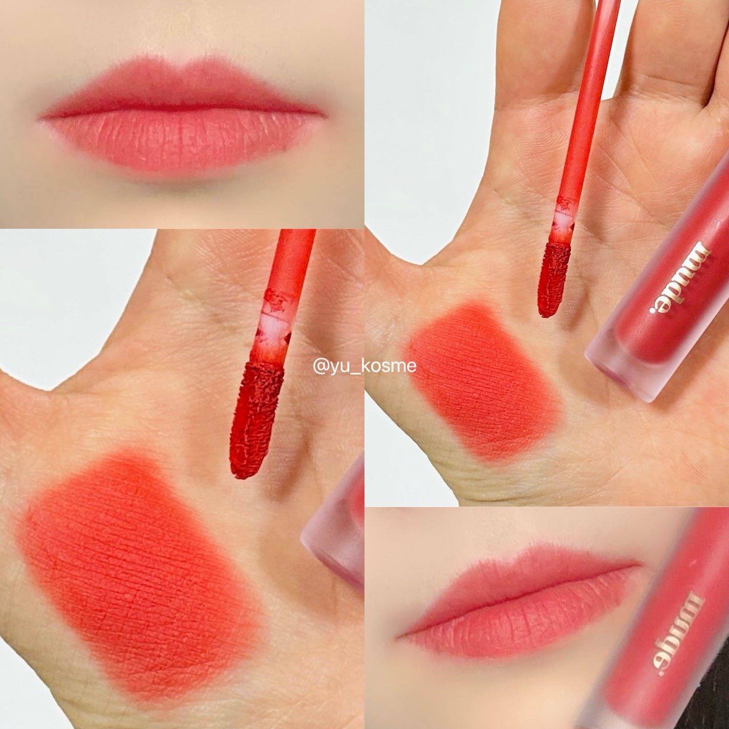 ソフトブラーティント/mude/リップティントを使ったクチコミ(6枚目)