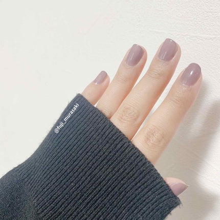 カラフルネイルズ N47 ダスキーパープル/キャンメイク/マニキュアを使ったクチコミ(2枚目)