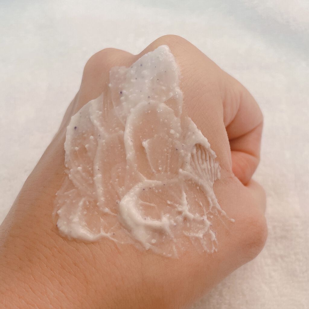 フェイスポリッシャー リラクシング(ラベンダー)/SABON/スクラブ・ゴマージュを使ったクチコミ（3枚目）