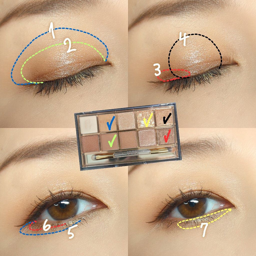 プロ アイ パレット/CLIO/アイシャドウパレットを使ったクチコミ(4枚目)