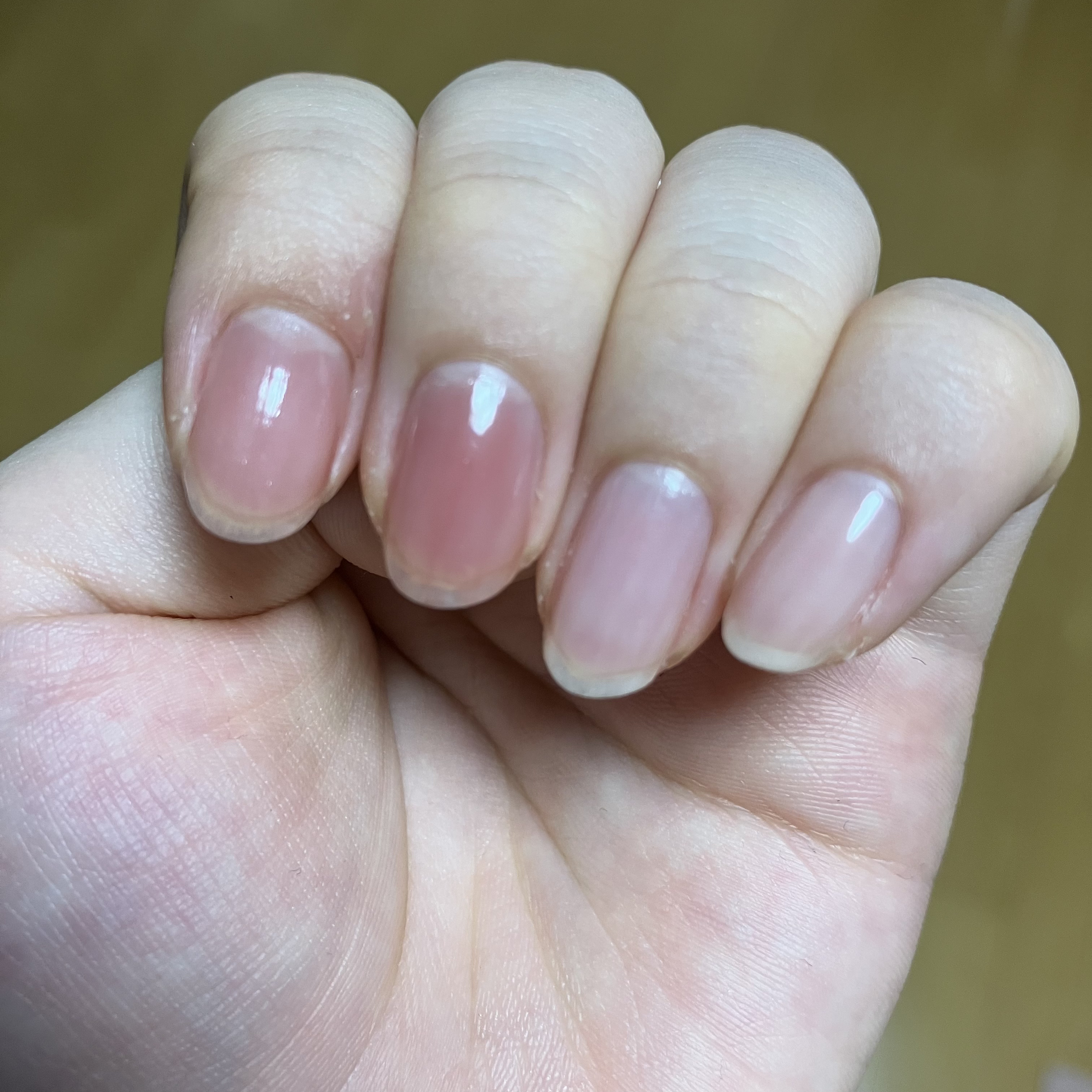 ネイルホリック つめ用ファンデ/ネイルホリック/ネイルトップコートを使ったクチコミ（2枚目）