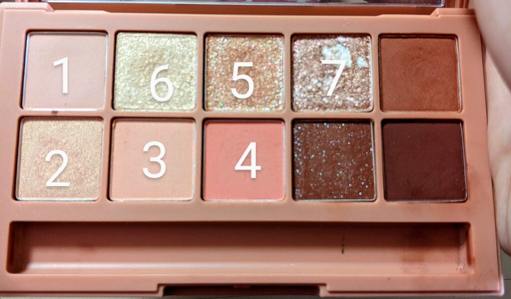 プロ アイ パレット/CLIO/アイシャドウパレットを使ったクチコミ(2枚目)