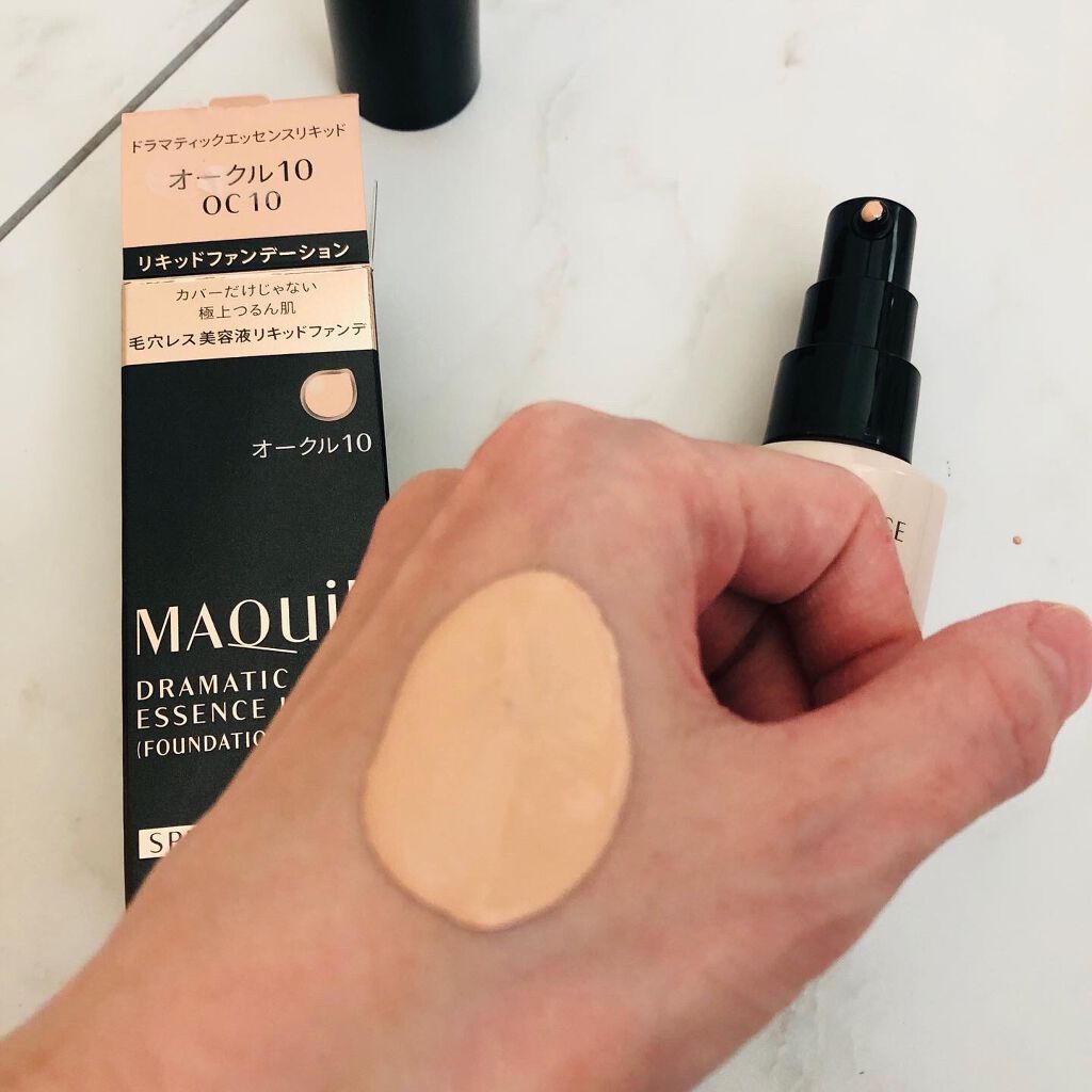 ドラマティックエッセンスリキッド/マキアージュ/リキッドファンデーションを使ったクチコミ(2枚目)