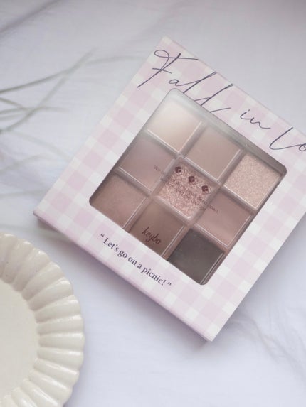 KEYBO FALL IN LOVE SHADOW PALETTE/keybo/アイシャドウパレットを使ったクチコミ(1枚目)