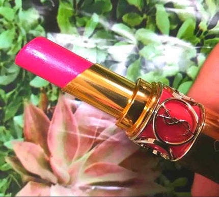 ルージュ ヴォリュプテ シャイン/YVES SAINT LAURENT BEAUTE/口紅を使ったクチコミ(1枚目)