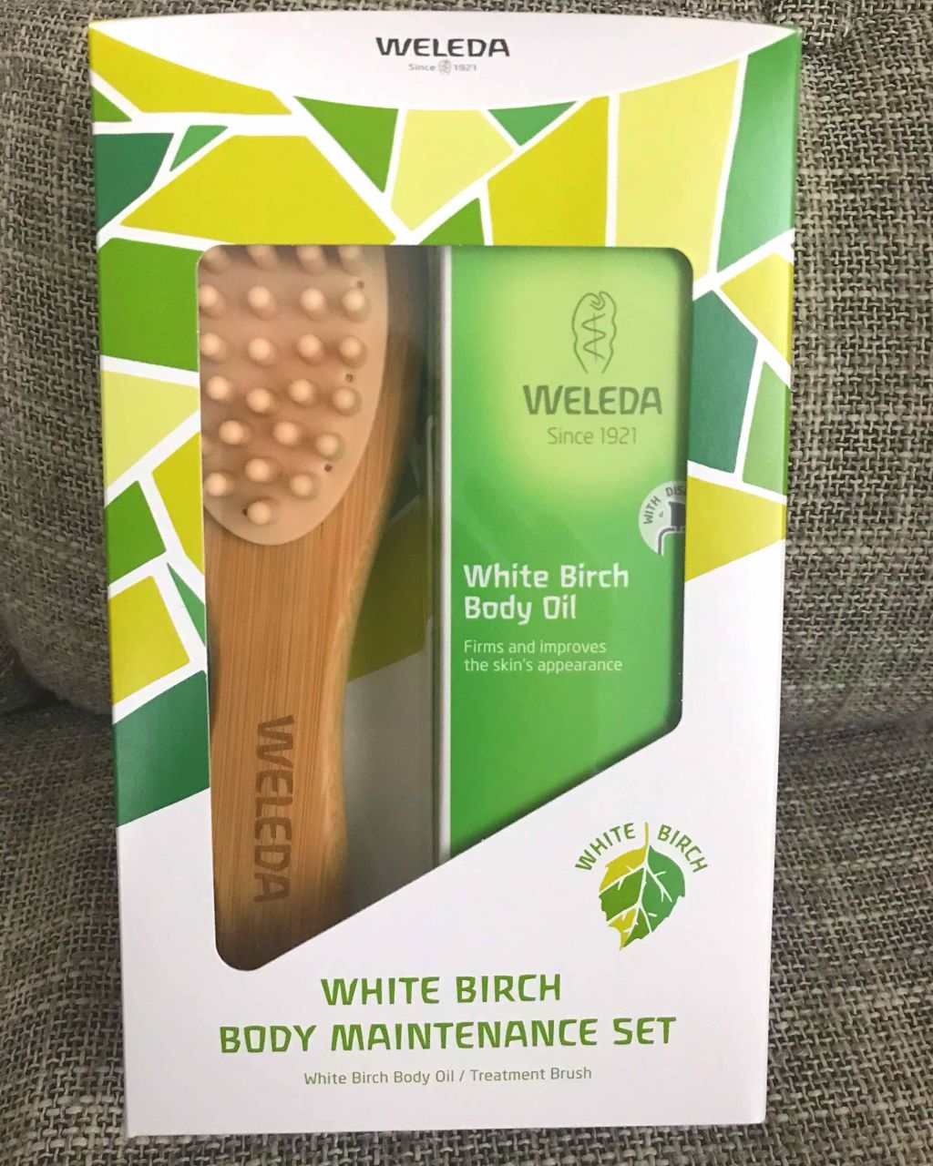 ホワイトバーチ ボディメンテナンスセット/WELEDA/その他キットセットを使ったクチコミ(1枚目)