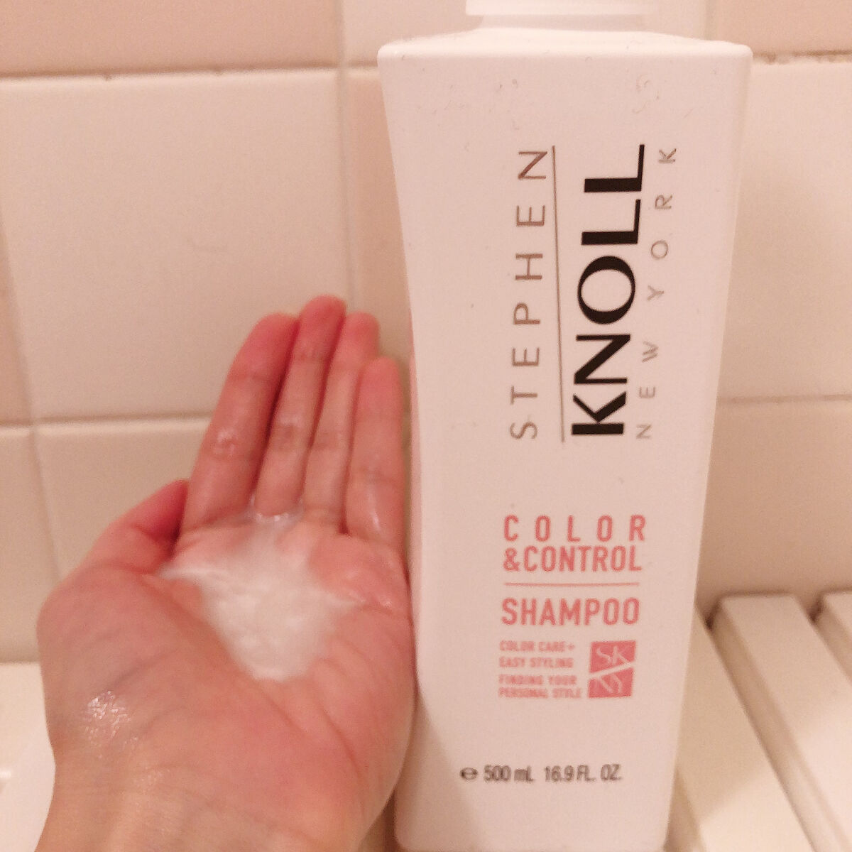 カラーコントロール シャンプー/スティーブンノル ニューヨーク/市販シャンプーを使ったクチコミ（3枚目）