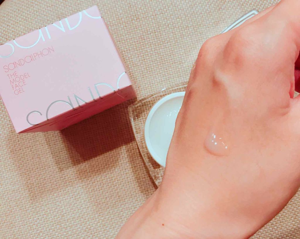 ザ・モデルフェイスジェル/SANDALPHON/フェイスクリームを使ったクチコミ(2枚目)