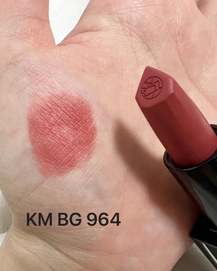 キヌ ルージュ マット/shu uemura/口紅を使ったクチコミ(4枚目)