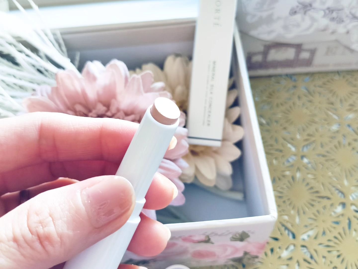 ミネラルシルクコンシーラー/ヴァントルテ/スティックコンシーラーを使ったクチコミ（3枚目）