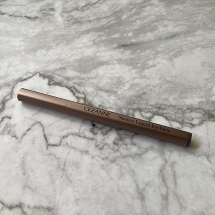 ニュアンスリキッドアイライナー/CEZANNE/リキッドアイライナーを使ったクチコミ(1枚目)