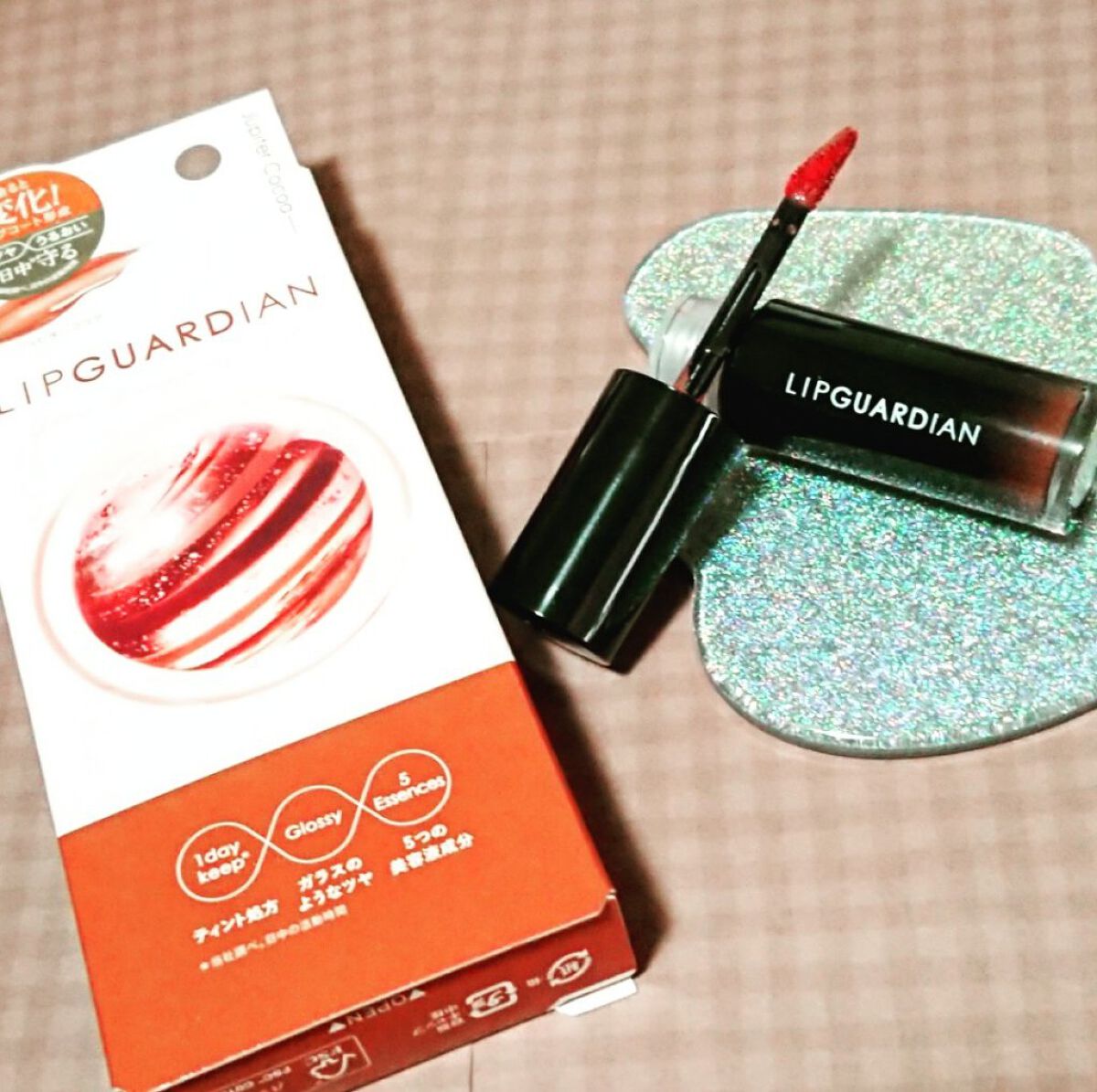 グロウラッピングティント/LIPGUARDIAN/リップティントを使ったクチコミ(1枚目)