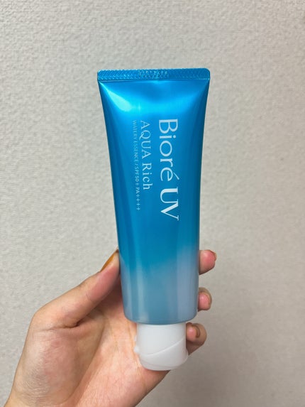 ビオレUV アクアリッチ ウォータリーエッセンス/ビオレ/日焼け止めローションを使ったクチコミ(1枚目)