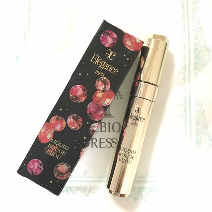 エレガンス リクイッド ルージュ ビジュー/Elégance/口紅を使ったクチコミ(1枚目)