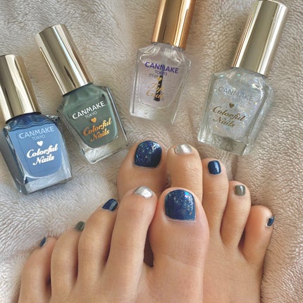 カラフルネイルズ/キャンメイク/マニキュアを使ったクチコミ(2枚目)