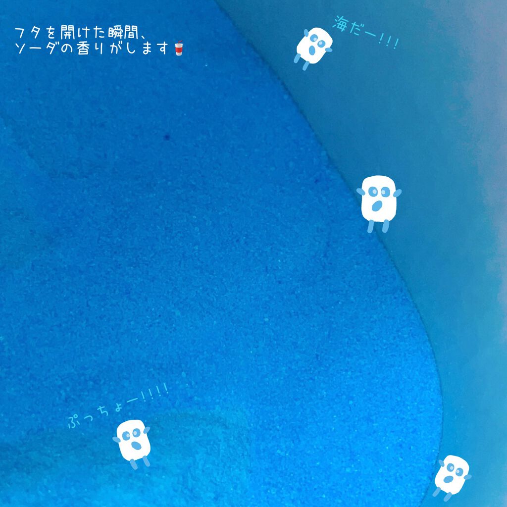 ぷっちょコラボ しゅわしゅわソーダの香り/バスロマン/炭酸系入浴剤を使ったクチコミ（2枚目）