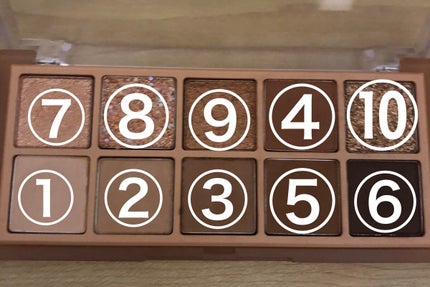 ベターザンパレット/rom&nd/アイシャドウパレットを使ったクチコミ(2枚目)
