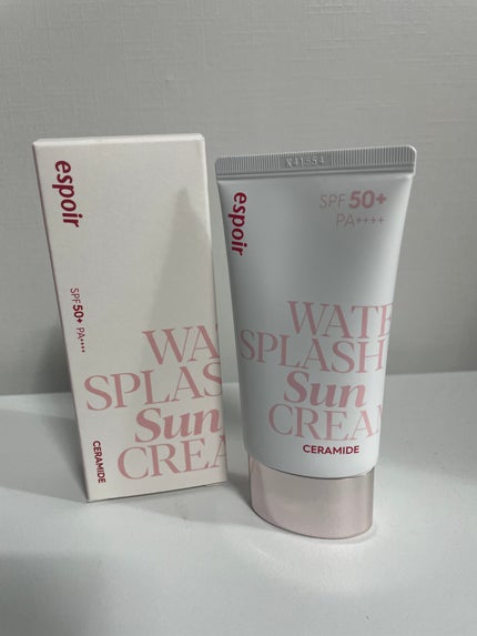 ウォータースプラッシュサンクリーム セラミド/espoir/日焼け止めクリームを使ったクチコミ(1枚目)