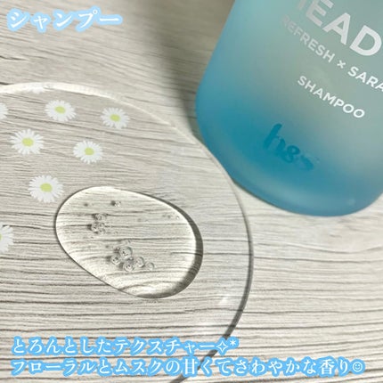 リフレッシュ × さらつや シャンプー/トリートメント/h&s/市販シャンプーを使ったクチコミ(2枚目)