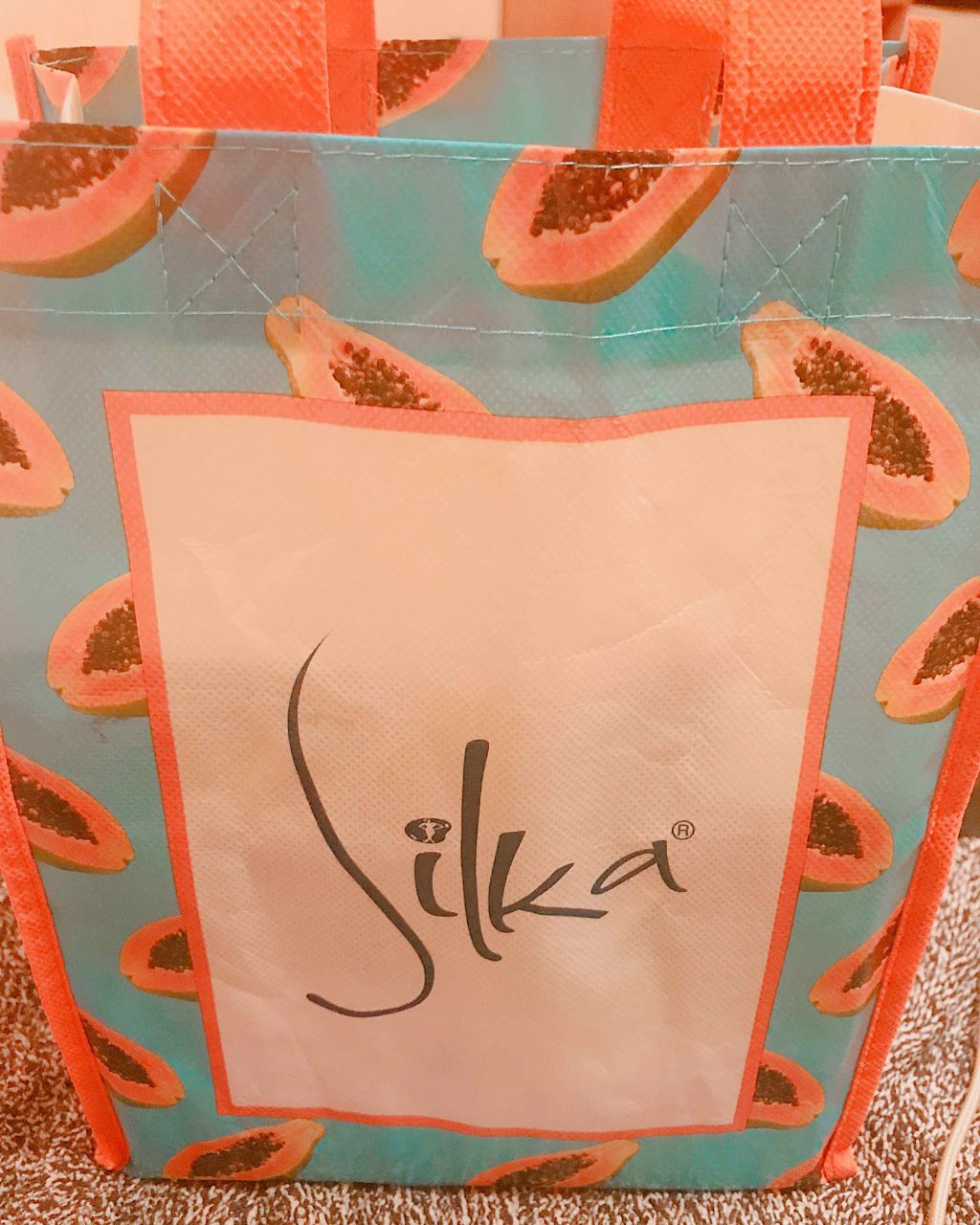 パパイヤ石鹸　Silka/パパイヤ石鹸　Silka/洗顔石鹸を使ったクチコミ（1枚目）