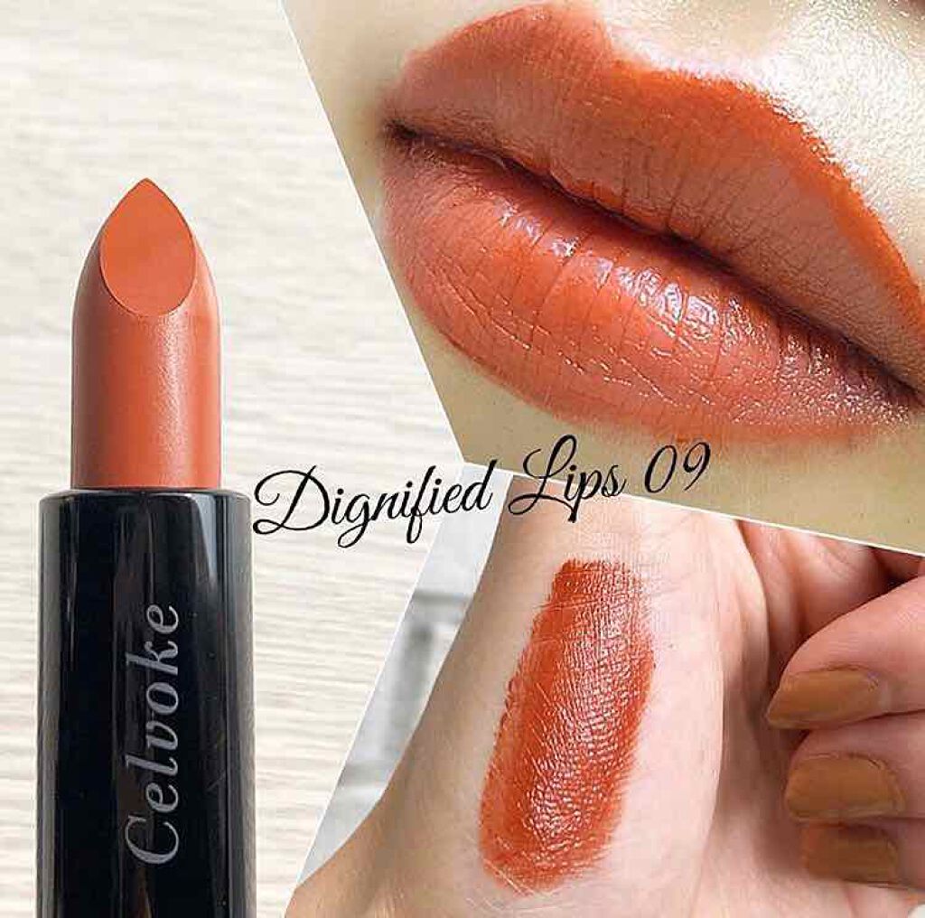 ディグニファイド リップス/Celvoke/口紅を使ったクチコミ（1枚目）