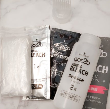 ボンディング・ブリーチ 1箱/got2b/ブリーチ剤を使ったクチコミ(2枚目)