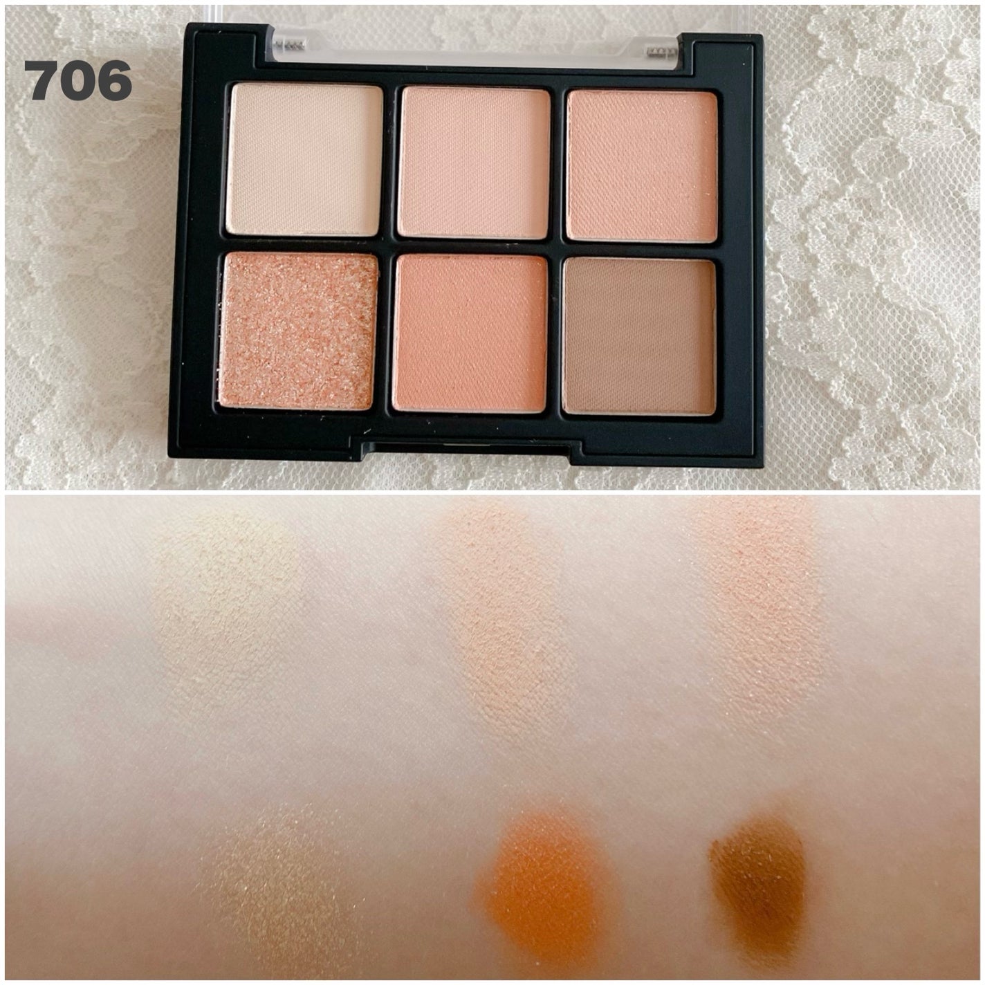 ブラーフィニシュシャドウパレット/Dinto/アイシャドウパレットを使ったクチコミ(4枚目)