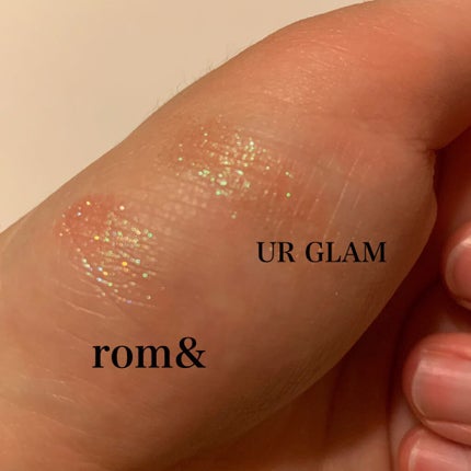 UR GLAM AIRY EYE COLOR/U R GLAM/ジェル・クリームアイシャドウを使ったクチコミ(2枚目)