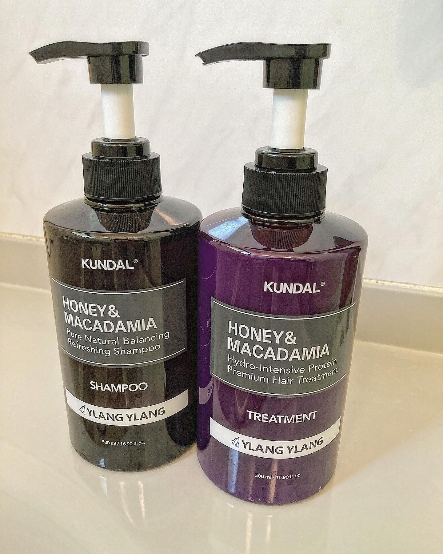プレミアムヘアケアスペシャルセット/KUNDAL/市販シャンプーを使ったクチコミ（1枚目）
