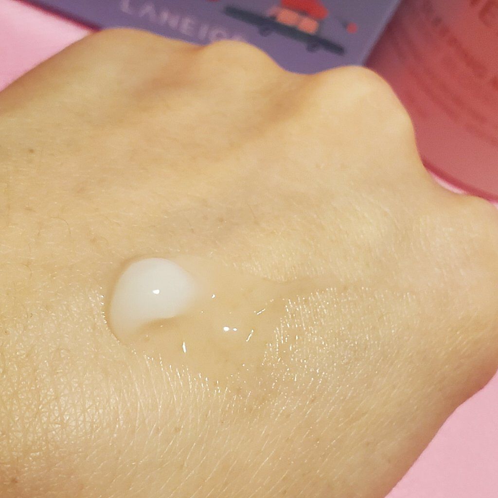 桜エディション ウォータースリーピングマスク/LANEIGE/フェイスクリームを使ったクチコミ（3枚目）