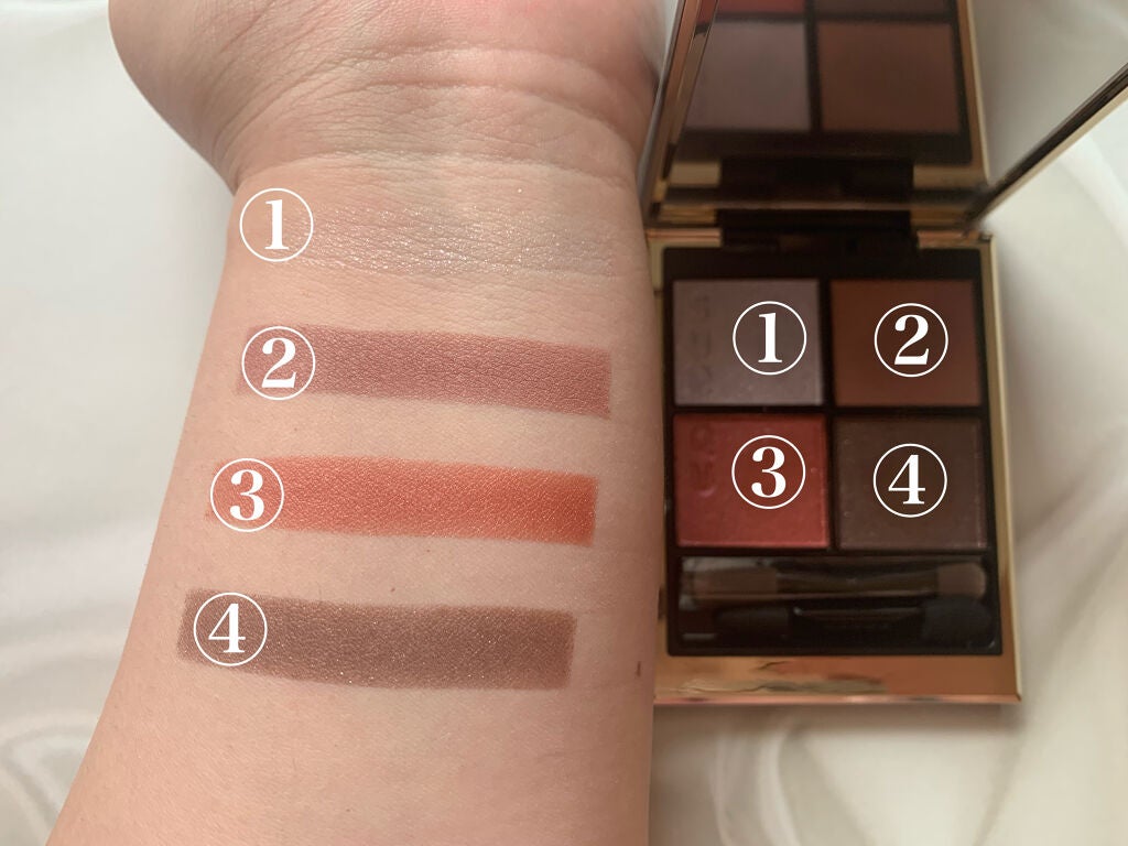 シグニチャー カラー アイズ/SUQQU/アイシャドウパレットを使ったクチコミ(3枚目)