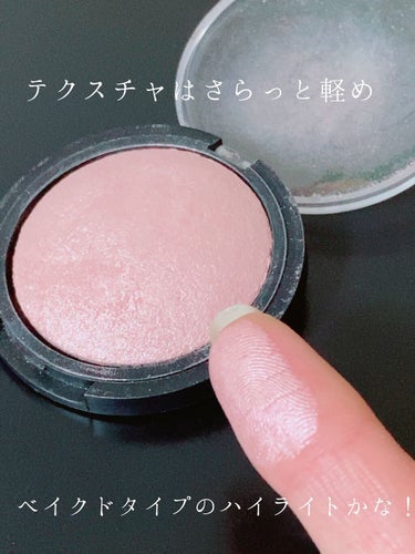 ベイクドハイライター/e.l.f. Cosmetics/パウダーハイライトを使ったクチコミ（3枚目）