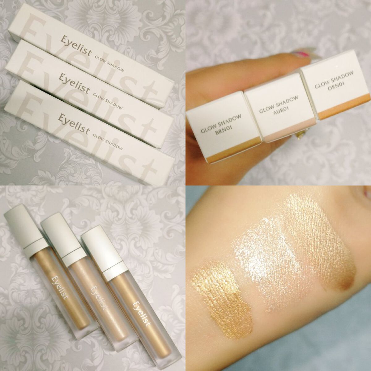 グロウシャドウ ORN01/Eyelist/リキッドアイシャドウを使ったクチコミ（2枚目）