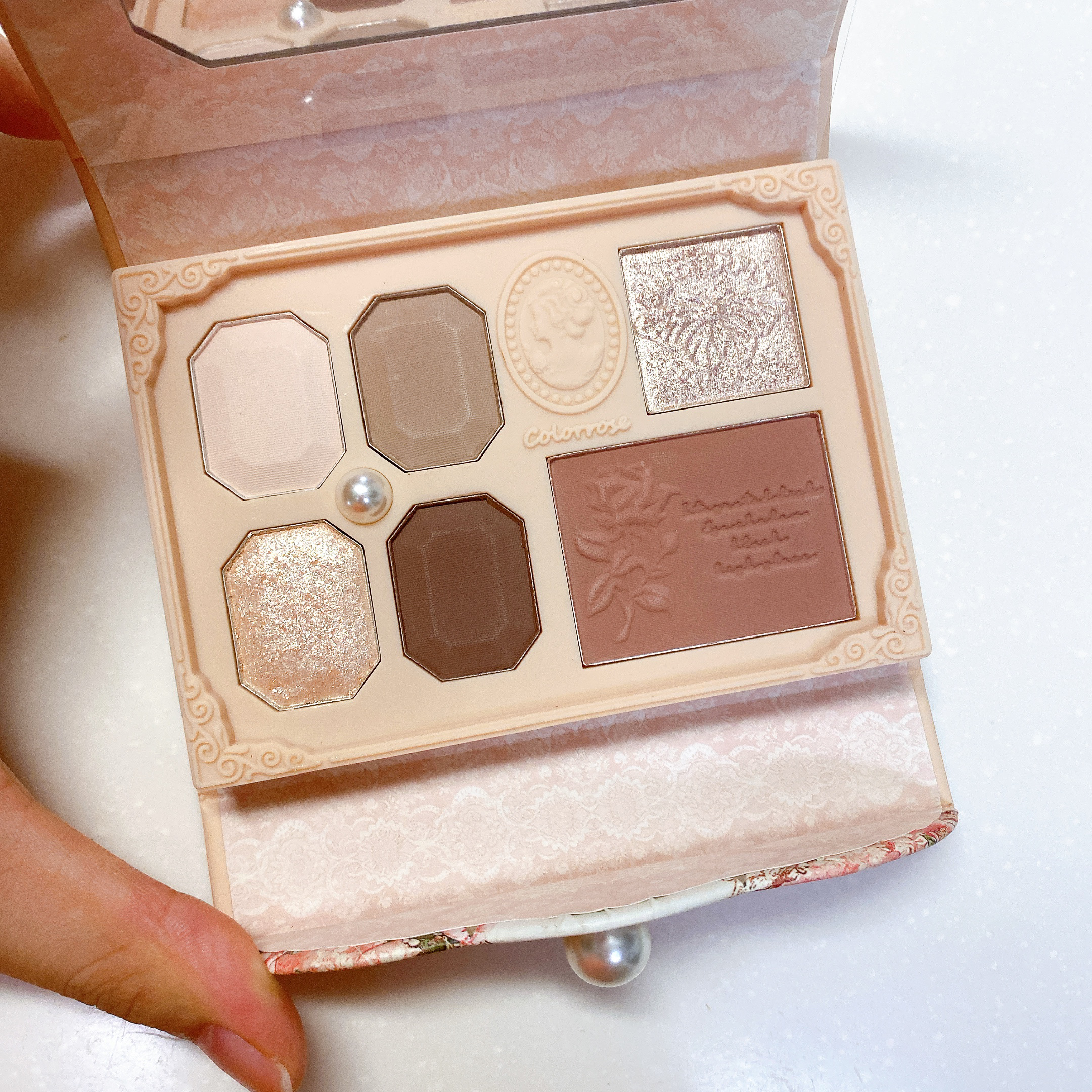 女王のカメオミニマルチパレット 02 マリア/COLORROSE/マルチパレットを使ったクチコミ（1枚目）