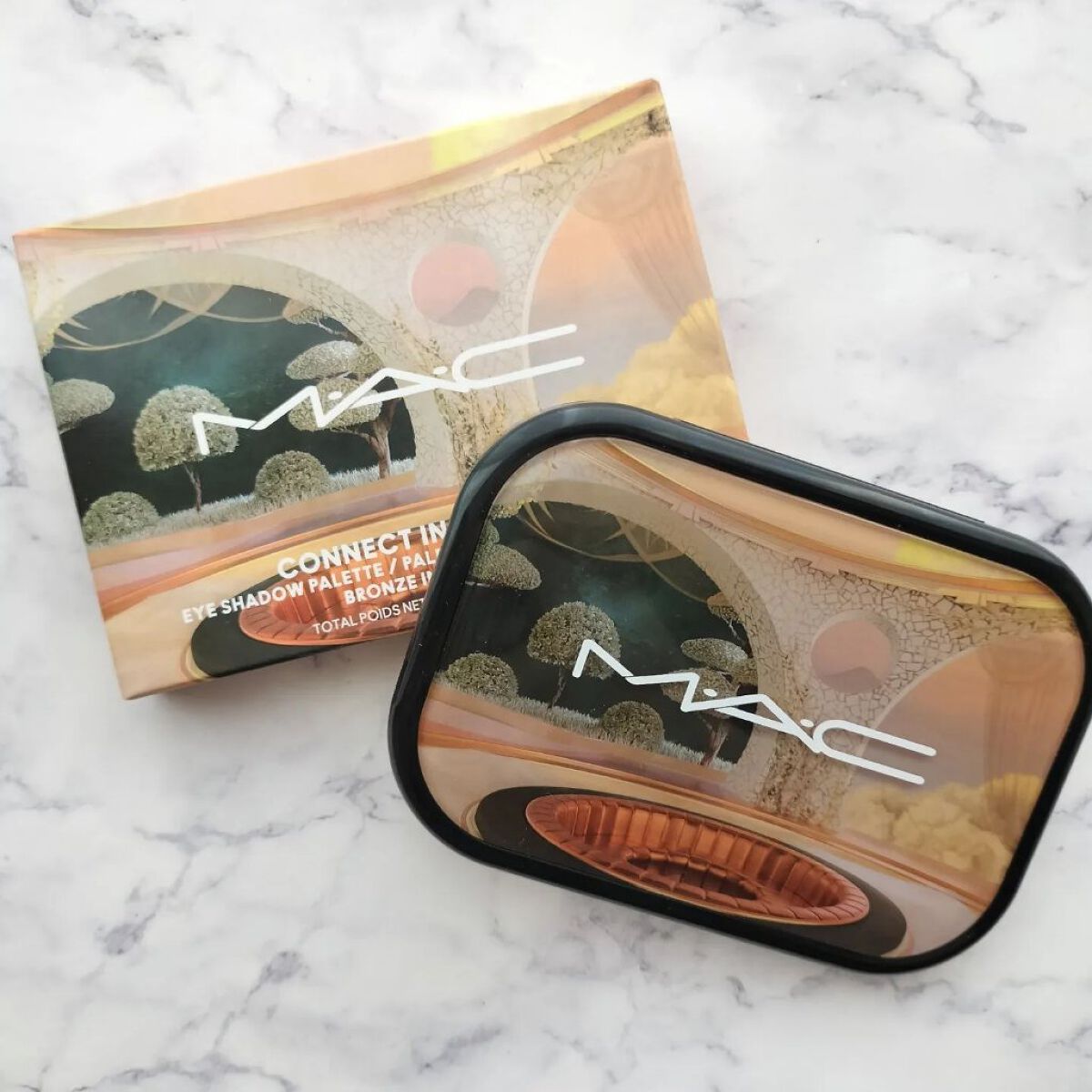 コネクト イン カラー アイシャドウ パレット × 6 ブロンズ インフルエンス/M・A・C/アイシャドウパレットを使ったクチコミ（1枚目）