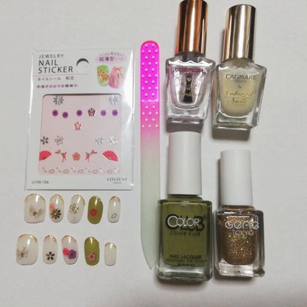 カラフルネイルズ/キャンメイク/マニキュアを使ったクチコミ(5枚目)