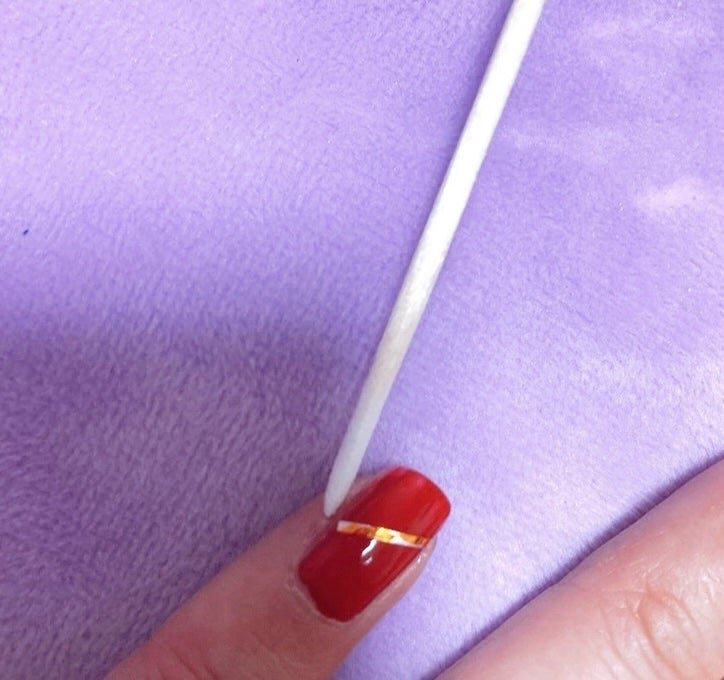 コットンウッドスティック/DAISO/ネイル用品を使ったクチコミ(2枚目)