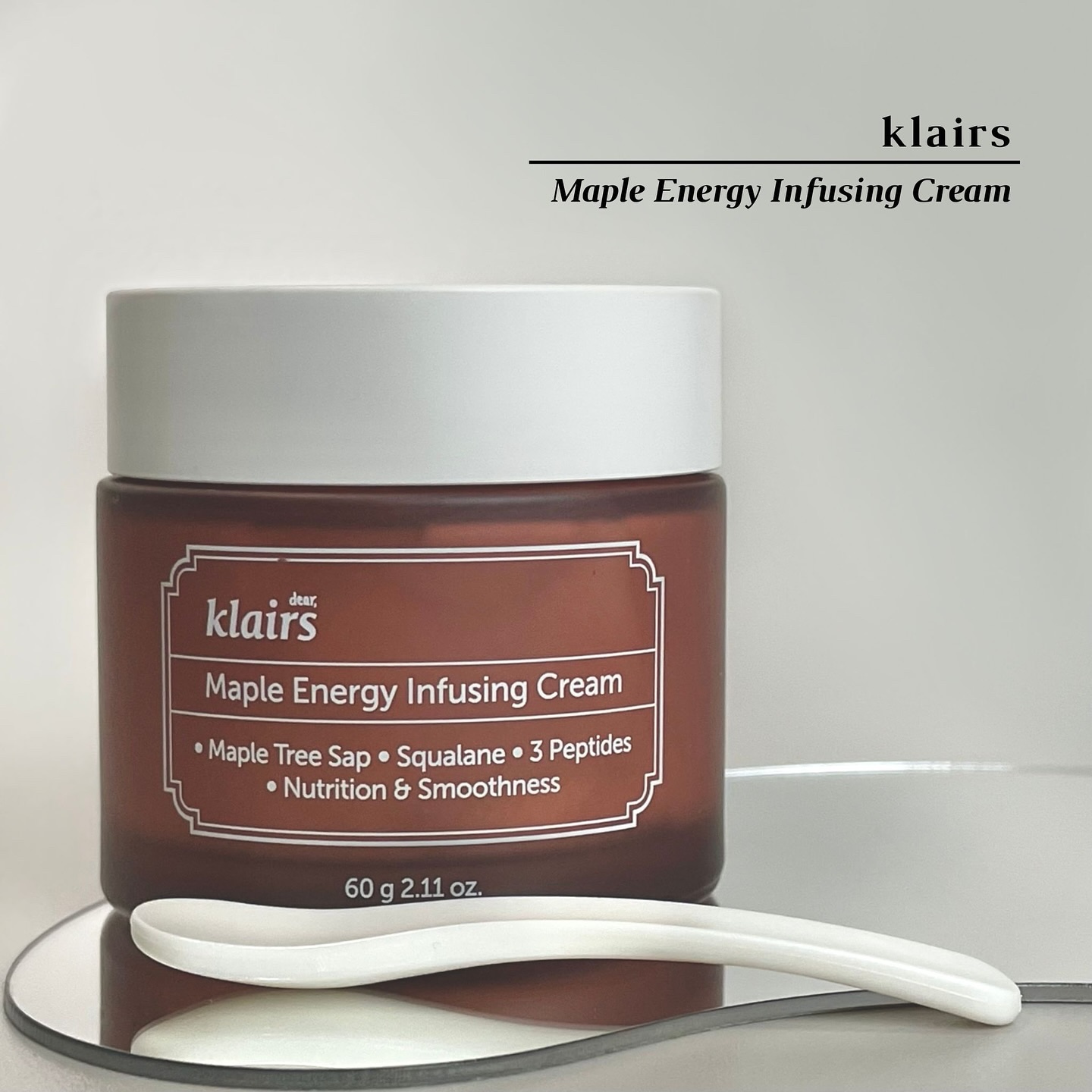 メープルエナジーインフュージングクリーム/Klairs/フェイスクリームを使ったクチコミ（1枚目）