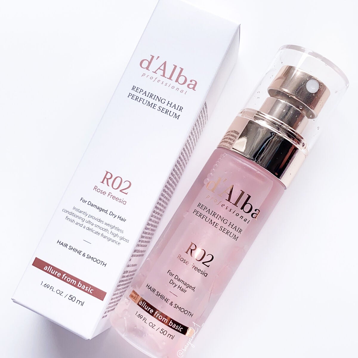 プロフェッショナルリペアリングヘアパヒュームセラム/ダルバ/ヘアミストを使ったクチコミ(1枚目)