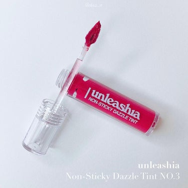 ノンスティッキーダズルティント/unleashia/口紅を使ったクチコミ（2枚目）